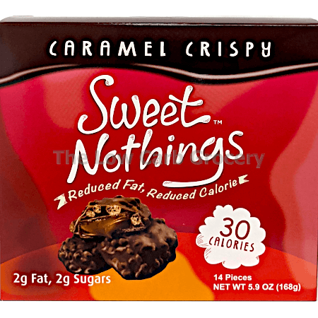 Sweet Nothings Caramel Crispy 14 Count Box – HealthSmart Foods