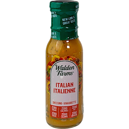 Walden Farms Zero Sugar, Zero Calorie, Zero Fat Dressings