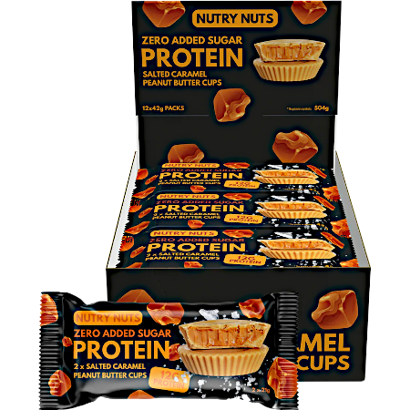 Protein Peanut Butter Cups - Salted Caramel