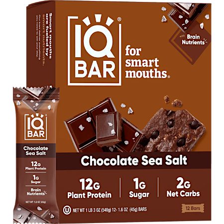 Plant Protein Bars - Chocolate Sea Salt
