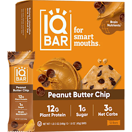 Plant Protein Bars - Peanut Butter Chip