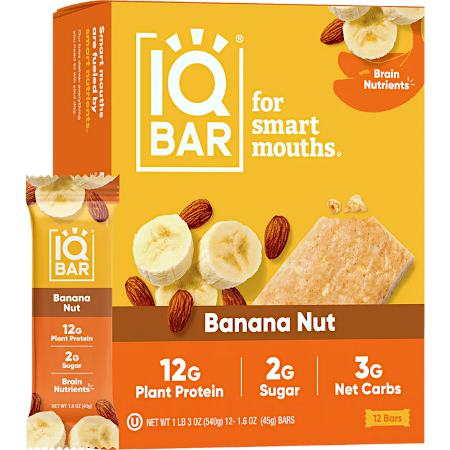 Plant Protein Bars - Banana Nut