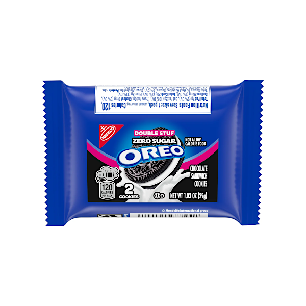 Nabisco Zero Sugar Oreo - Double Stuffed Cookies