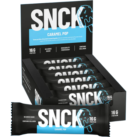 SNCK Collagen Protein Bars - Caramel Pop