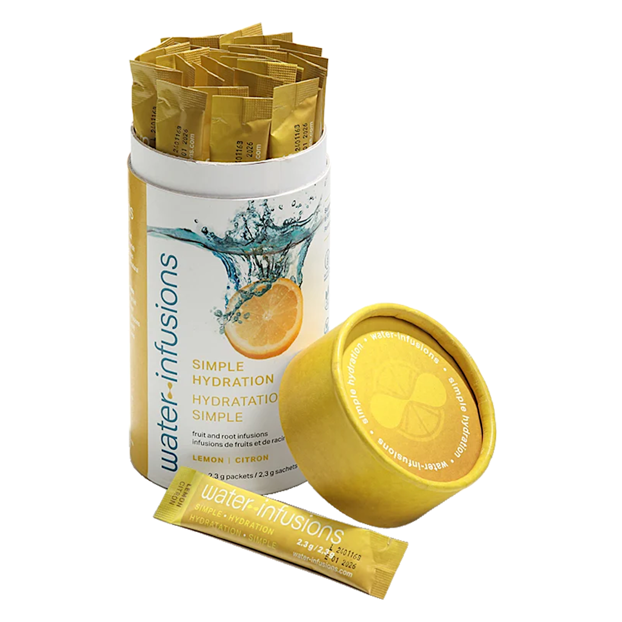Water Infusions Lemon Packets