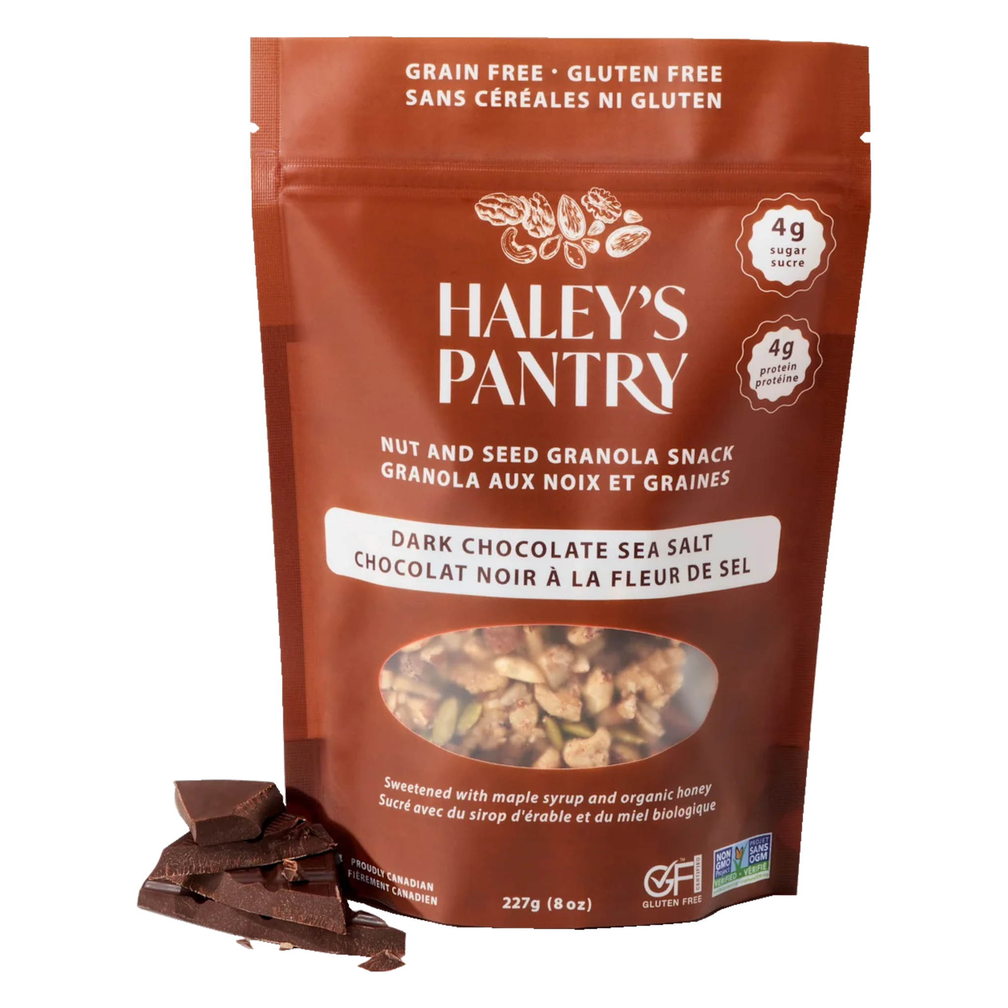 Haley's Pantry Granola Snack - Dark Chocolate Sea Salt