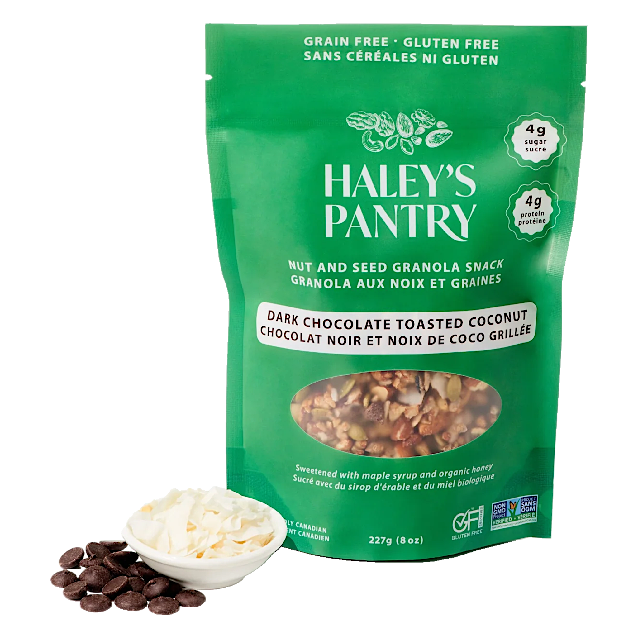Haley's Pantry Granola Snack - Dark Chocolate Toasted Coconut