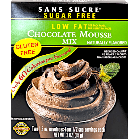 Sans Sucre – Gluten Free and Sugar Free Baking Mixes, Mousses and more