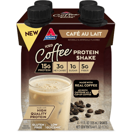 Ready-To-Drink Iced Coffee Protein Shake - Cafe Au Lait